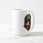Mug Magnésium de café de Leonberger (Devant droit)