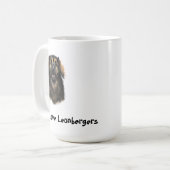 Mug Magnésium de café de Leonberger (Devant gauche)