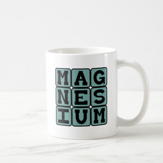 Mug Magnésium, élément chimique (Droite)