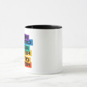 Mug Magnet de voiture. LGBT+Pride. Queer. (Centre)