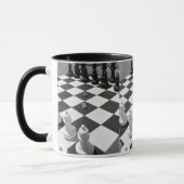 Mug Magnétique de café de passion d'échecs (Gauche)