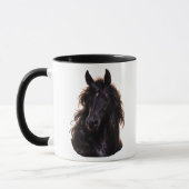 Mug Magnificent Black Stallion (Gauche)