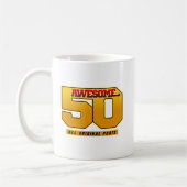 Mug Magnifique Anniversaire De 50 Ans (Gauche)