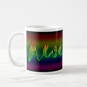 Mug Magnifique Arc-en-ciel Pailleté Déclaration Mignon