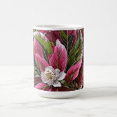 Mug Magnifique composition florale accrocheuse (Centre)