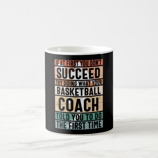 Mug Magnifique conception de basketball (Centre)