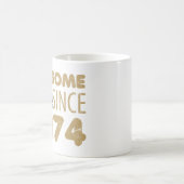 Mug Magnifique depuis 1974 50e anniversaire (Centre)