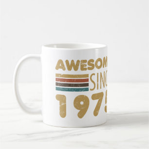 Mug Magnifique depuis 1975 50e anniversaire