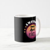 Mug Magnifique Depuis Avril 1953 Anniversaire 1953 Avr (Devant droit)
