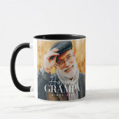 Mug Magnifique Grampa depuis 20XX Simple Photo Élégant (Gauche)