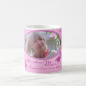 Mug Magnifique maman mauve orchidée photo muette (Centre)