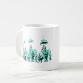 Mug Magnifique Mandala de l'Éléphant (Devant gauche)