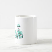 Mug Magnifique Mandala de l'Éléphant (Centre)