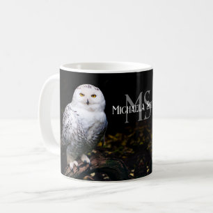 Mug Magnifique monogramme de nom personnalisé de harfa