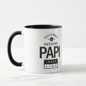 Mug Magnifique Papi (Gauche)