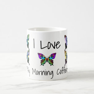 Mug Magnifique papillon élégant avec typographie