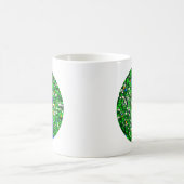 Mug Magnifique Peacock mosaïque cadeaux d'art customis (Centre)