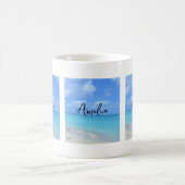 Mug Magnifique plage tropicale turquoise (Centre)