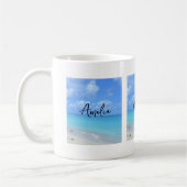 Mug Magnifique plage tropicale turquoise (Gauche)