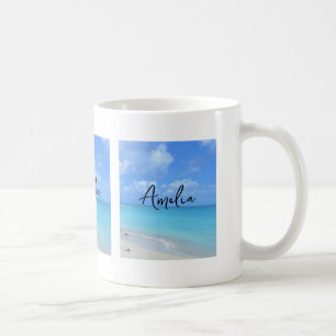 Mug Magnifique plage tropicale turquoise