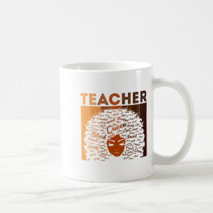 Mug Magnifique professeur de mélanine Fierté Mois de l