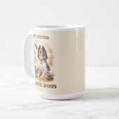 Mug Magnifique Setter avec Faisans , Art (Devant gauche)