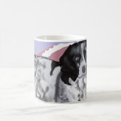 Mug Magnifique Springer Spaniel noir et blanc (Centre)