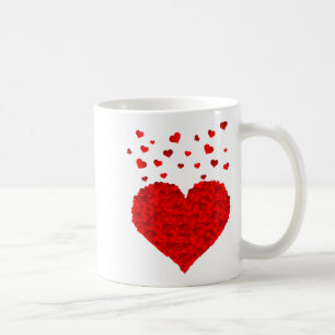 Mug Magnifique T-Shirt rouge cœur Saint Valentin