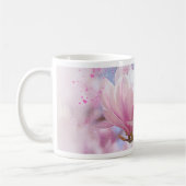 Mug Magnolia rose-pourpre en floraison - Fleur de prin (Gauche)