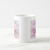 Mug Magnolia rose-pourpre en floraison - Fleur de prin (Centre)
