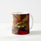 Mug Magnolia sur Red Velvet Martin Johnson Heade (Devant droit)