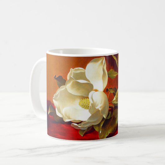 Mug Magnolia sur Red Velvet Martin Johnson Heade (Devant gauche)
