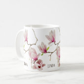 Mug Magnolia White (Devant gauche)