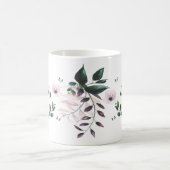 Mug Magnolias avec Musique de jardin Feuille (Centre)