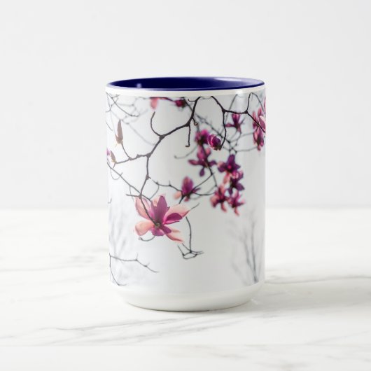Mug Magnolias roses (Centre)