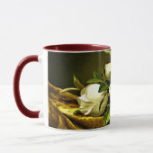 Mug Magnolias sur le tissu en velours or (Gauche)
