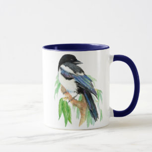 Mug Magpie, Oiseau, Jardin, Nature, Faune