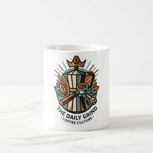 Mug mague de culture du café (Centre)