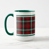 Mug Maguire Tartan Motif Rouge Plaid (Gauche)