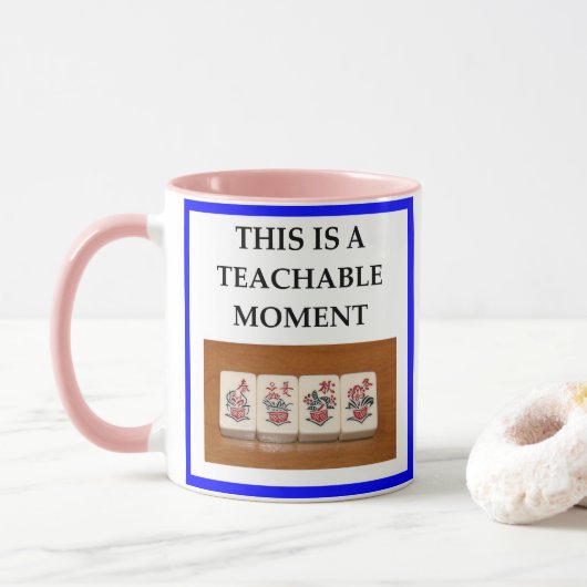 Mug mahjong (Avec donut)