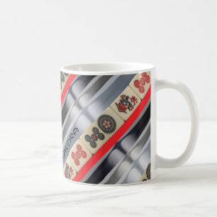 Mug Mahjong décoré d'un monogramme