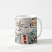 Mug Mahjong Lever de Lune (Devant droit)