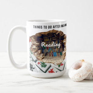 Mug Mahjong personnalisé pour les amateurs de livr