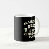 Mug Mahjong Pour La Retraite Du Joueur Mahjong (Devant droit)
