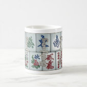 Mug Mahjong sur des tuiles (placez 6) (Centre)