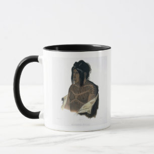 Mug Mahsette-Kuiuab, chef des Indiens de Cree, plat