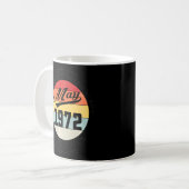 Mug Mai 1972 50e anniversaire 50 ans d'être légendaire (Devant gauche)