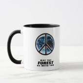 Mug Mai la forêt soit avec vous (Gauche)