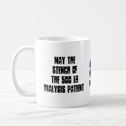 Mug Mai la puanteur du dialysé de 500 livres (Gauche)