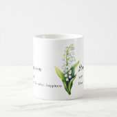 MUG MAI LILY DU MOIS DE NAISSANCE DE LA VALLÉE NOM (Centre)